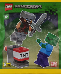 Hero with Zombie and TNT Launcher