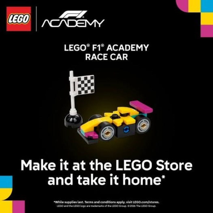 F1 ACADEMY LEGO Race Car