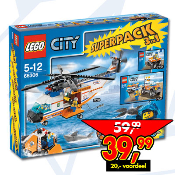 City Super Pack 3 in 1