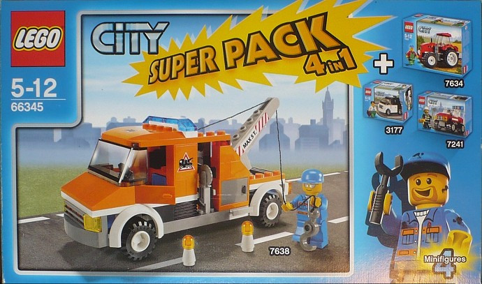 City Super Pack 4 in 1