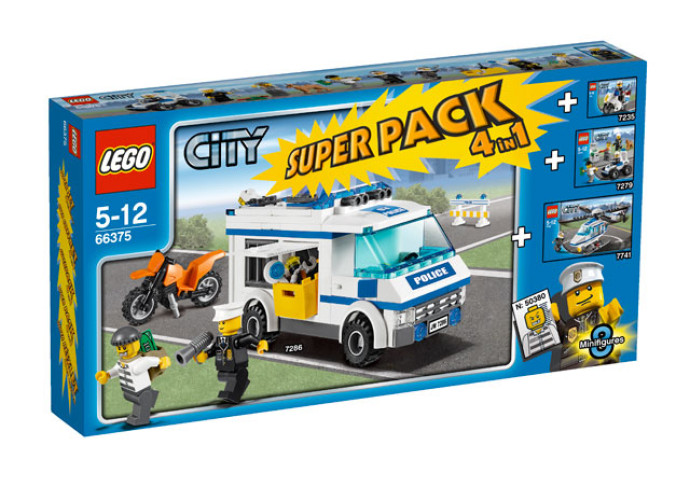 City Super Pack 4 in 1