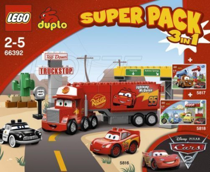 Cars Super Pack 3-in-1