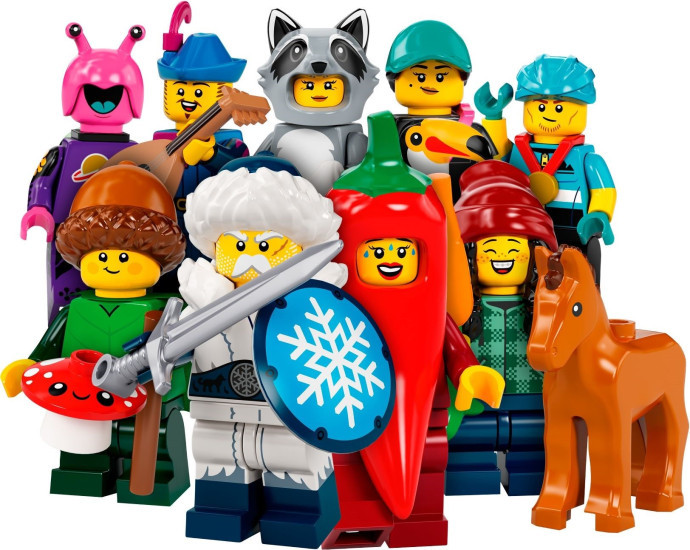 Minifigurky – 22. série – sada s 6 figurkami