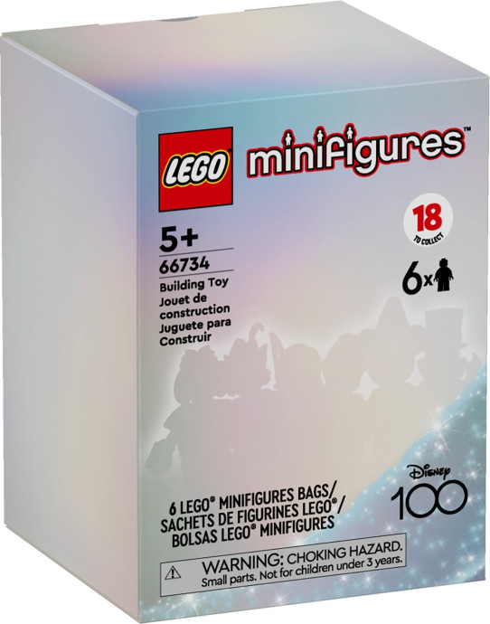 LEGO Minifigures - Disney 100 Series {Box of 6 random bags}