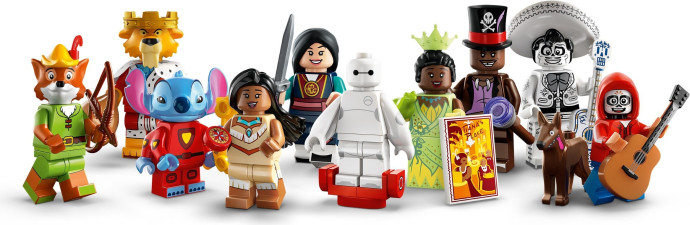 LEGO Minifigures - Disney 100 Series {Box of 6 random bags}