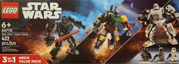 Sada 3 robotických obleků Star Wars™