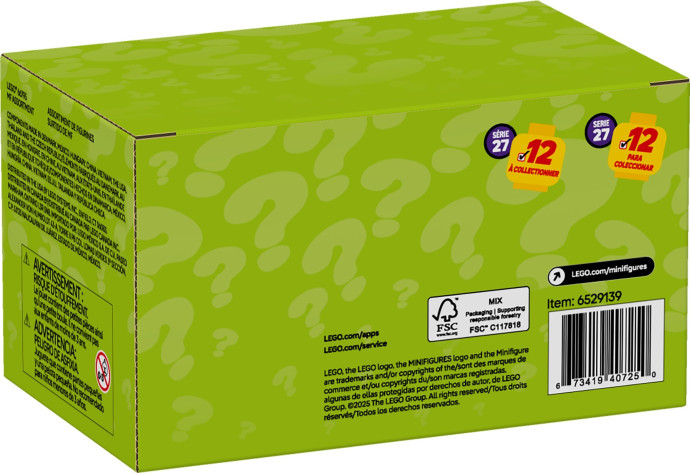 LEGO Minifigures - Series 27 {Box of 6 random packs}