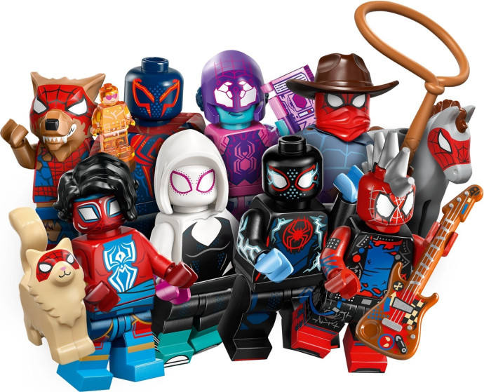 LEGO Minifigures - Spider-Man: Across the Spider-Verse Series {Box of 6 random packs}