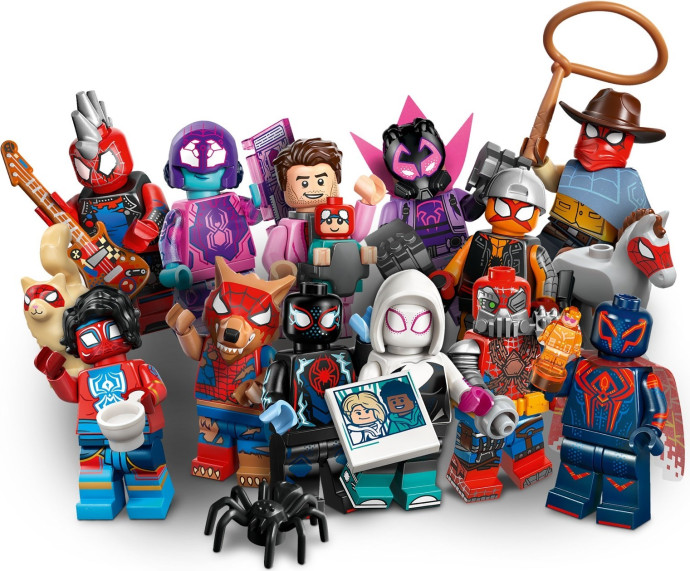 LEGO Minifigures - Spider-Man: Across the Spider-Verse Series {Box of 6 random packs}