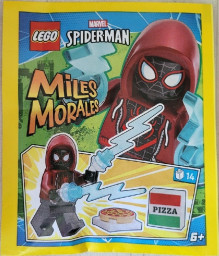 Miles Morales with Pizza