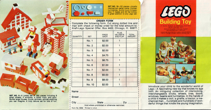 Promotional Basic Set No. 7 (Kraft Velveeta)