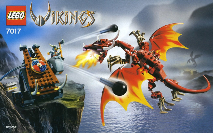 Katapult Vikingů proti drakovi Nidhogg