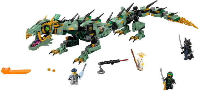 Robotický drak Zeleného nindži