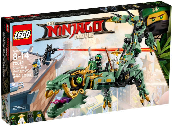 Robotický drak Zeleného nindži