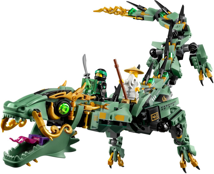 Robotický drak Zeleného nindži