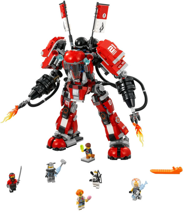 Ohnivý robot