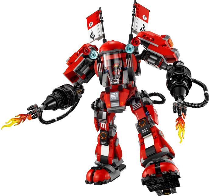 Ohnivý robot