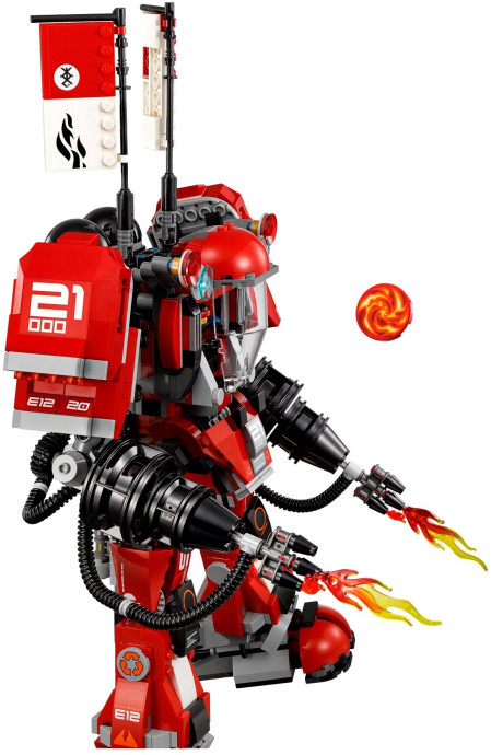 Ohnivý robot