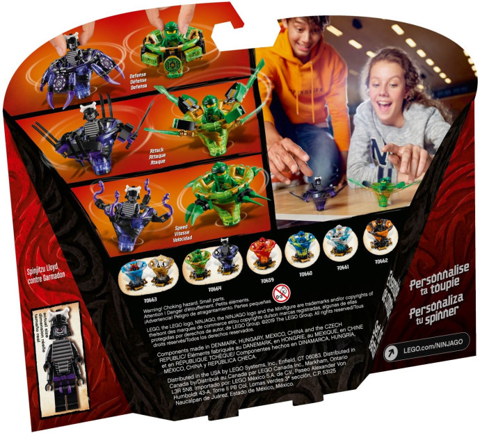 Spinjitzu Lloyd vs. Garmadon