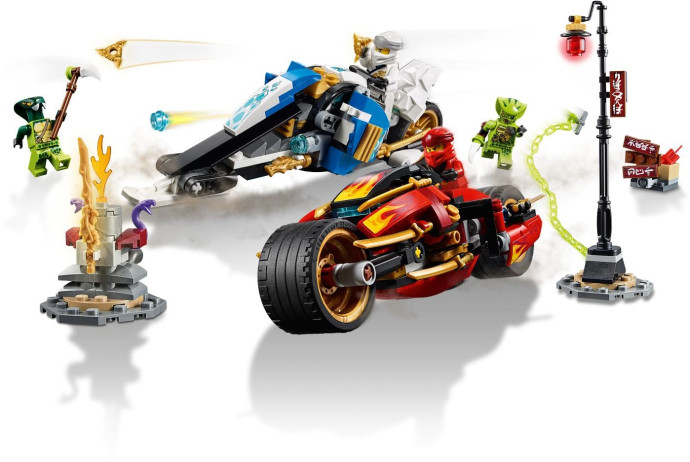 Kai's Blade Cycle & Zane's Snowmobile