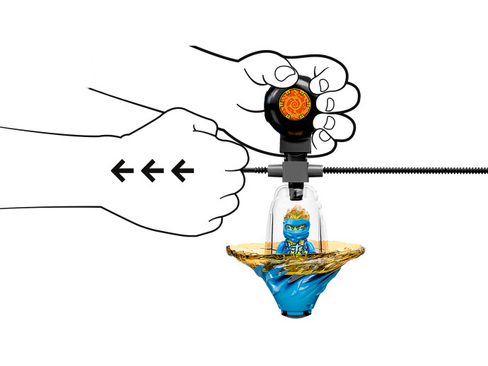 Jayov nindžovský Spinjitzu tréning