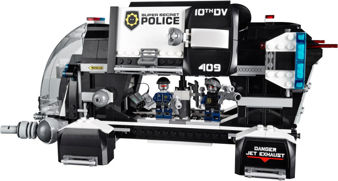 Super tajné policejní přistání