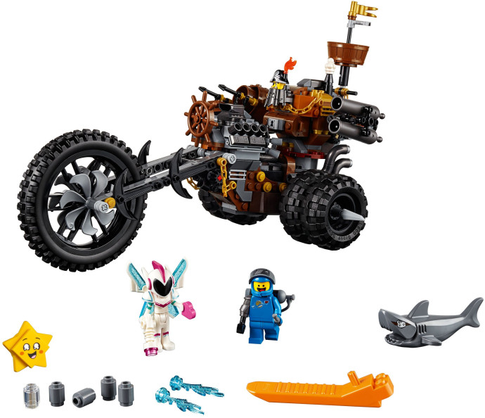 Kovovousova heavy metalová motorová tříkolka!