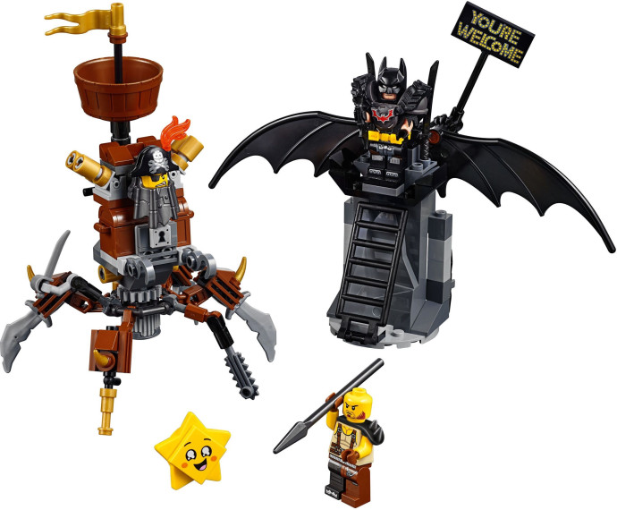Batman a Kovovous připraveni k boji