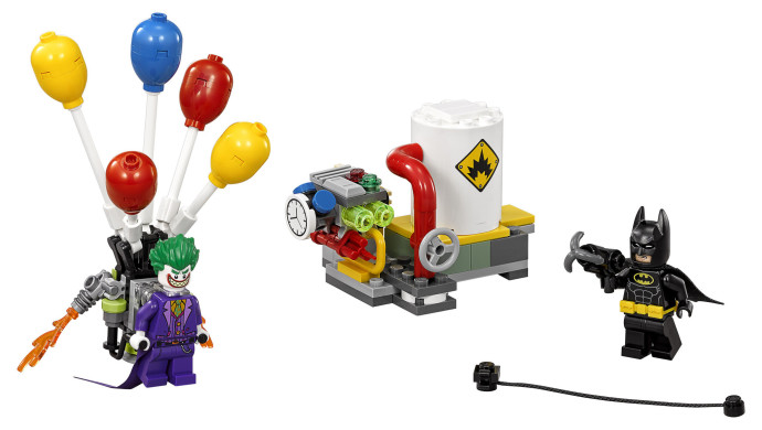 Jokerův útěk v balónu