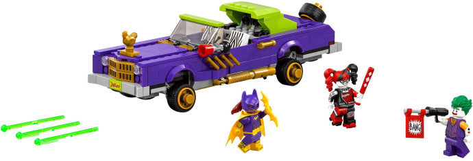 Joker a jeho vůz Notorious Lowrider