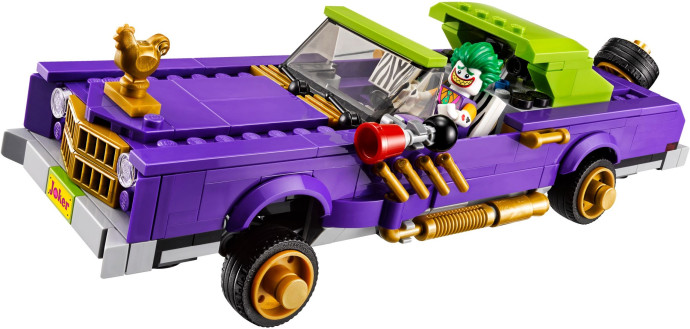 Joker a jeho vůz Notorious Lowrider