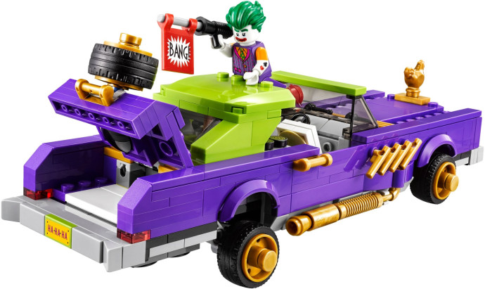 Joker a jeho vůz Notorious Lowrider
