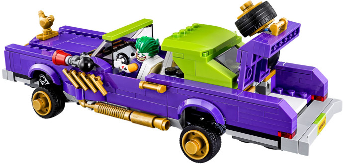Joker a jeho vůz Notorious Lowrider