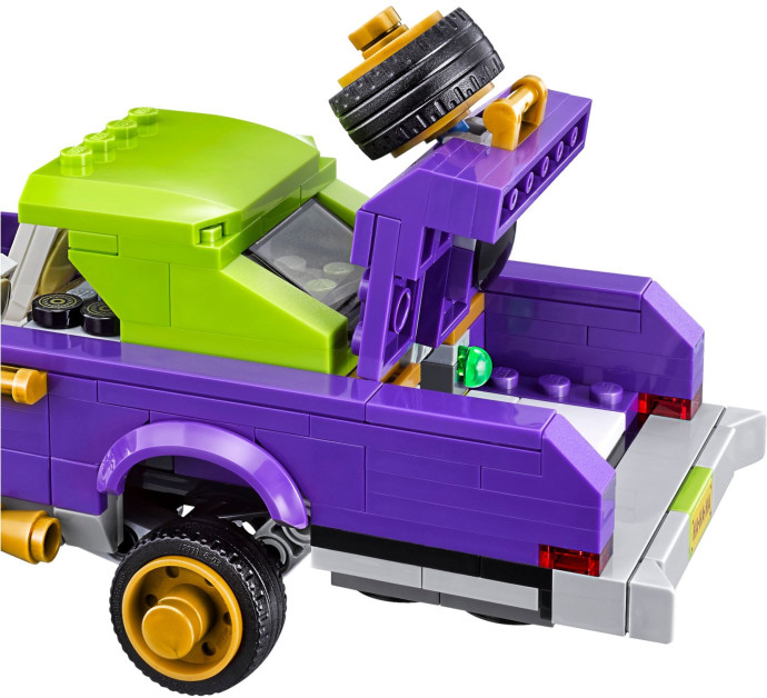 Joker a jeho vůz Notorious Lowrider