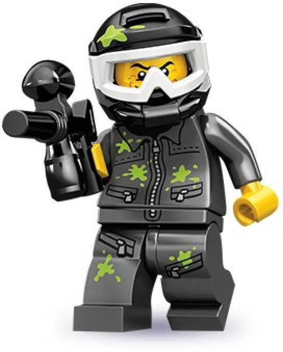 Hráč paintballu