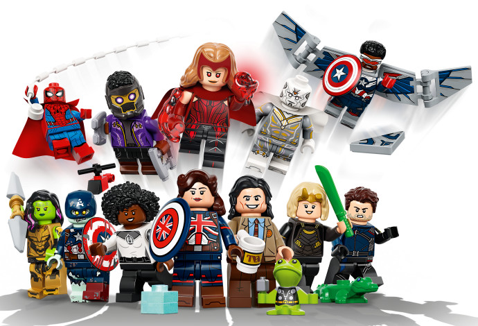 LEGO® Minifigúrky: Štúdio Marvel
