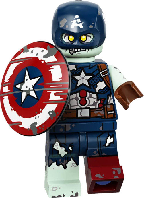 Captain America jako zombie