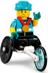 Závodník na invalidním vozíčku