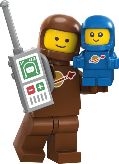 Hnědý kosmonaut a kosmodítě