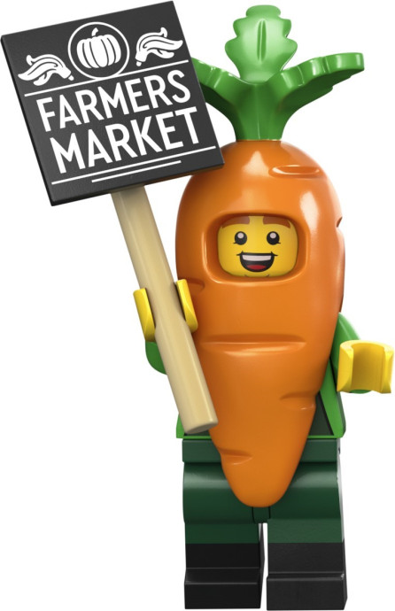 Maskot v podobě mrkve