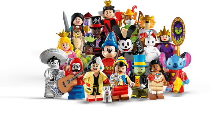 Minifigúrky LEGO® – Sté výročie Disney