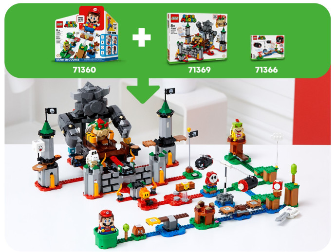 Boj v Bowserově hradu – rozšiřující set