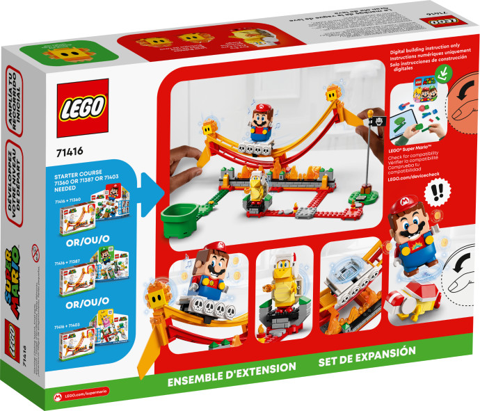 Lávová vlna – rozšiřující set