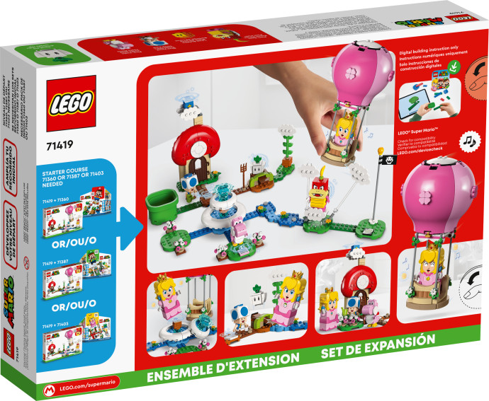 Peach a let balónem – rozšiřující set