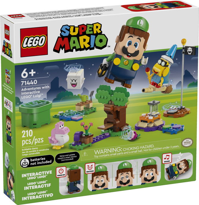 Interaktivní LEGO® Luigi™ a dobrodružství