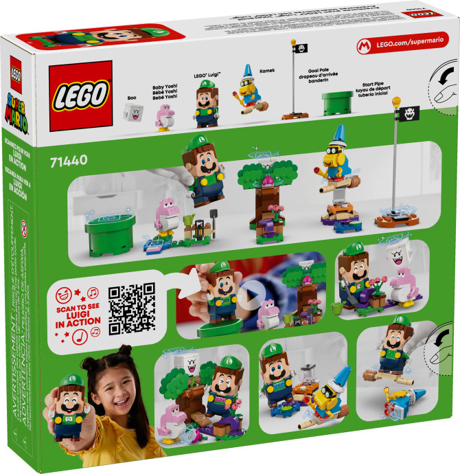 Dobrodružstvá s interaktívnym LEGO® Luigi™