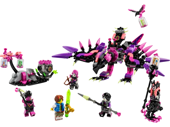 LEGO 71483 Nikdyčarodějnice a její stvoření z noční můry