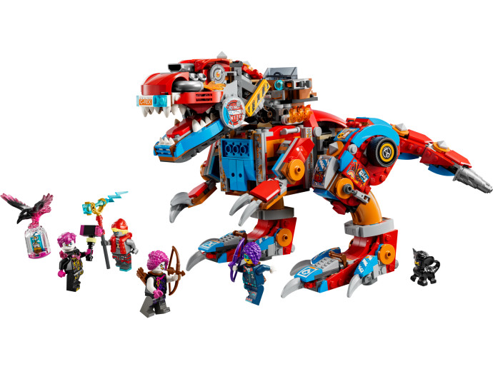 Cooper a jeho robotický dinosaurus C-rex