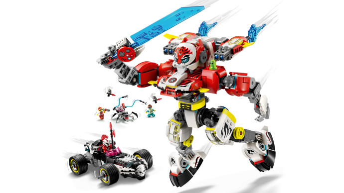 Cooperov tigrí robot a Zerov hot rod