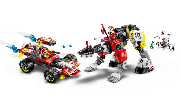 Cooperov tigrí robot a Zerov hot rod